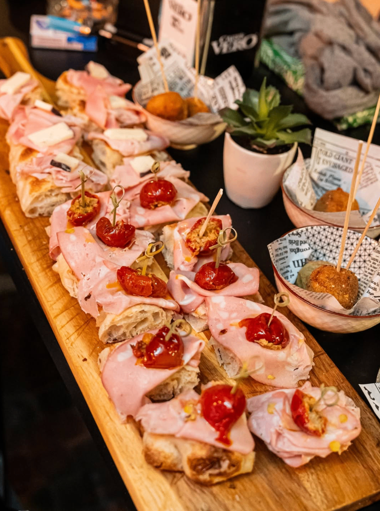 Tagliere di tapas e cicchetti