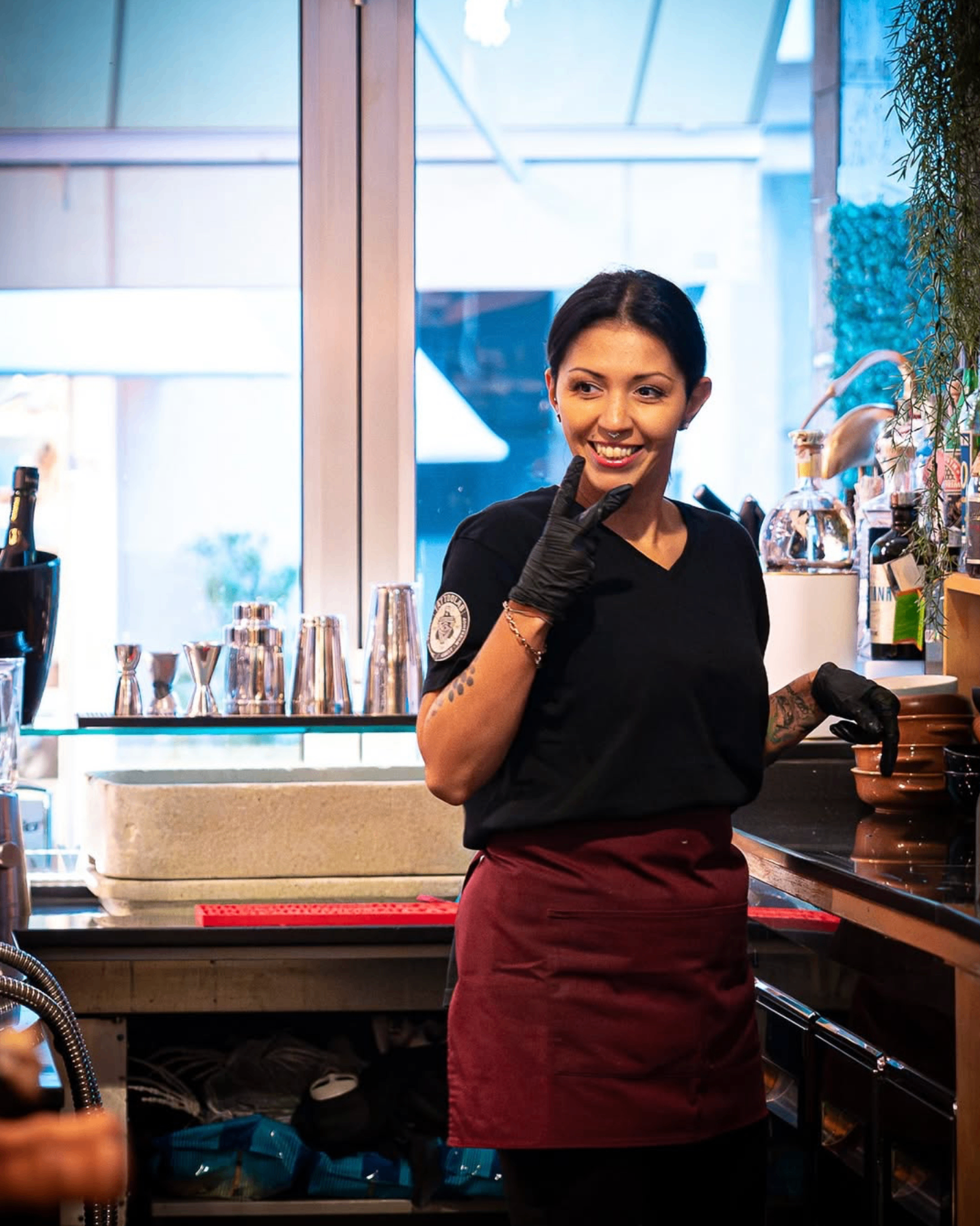 Bartender della Vermuteria Le Miserablè